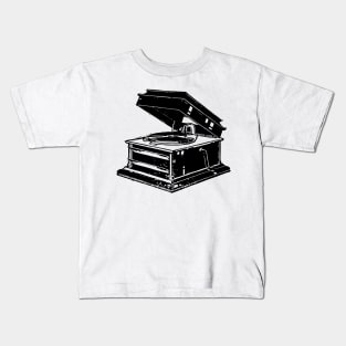 Old Record Player Kids T-Shirt